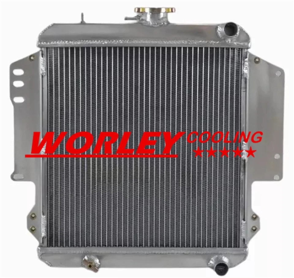 3 Row Aluminum Radiator For 1986-1988 Suzuki Samurai 1.3L I4 86 87 88 Manual MT - Image 1 of 3