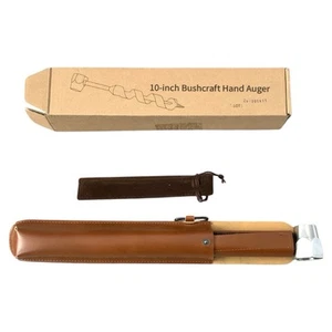 Upgrade Scotch Eye Wood Auger, Hexagon Bushcraft Hand Auger Wrench Drill Bit Set - Picture 1 of 4