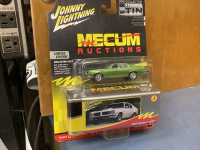 1/64 1974 Pontiac GTO green , Mecum Johnny Lightning Collector Tin JLCT015-A3 - Image 1 of 4