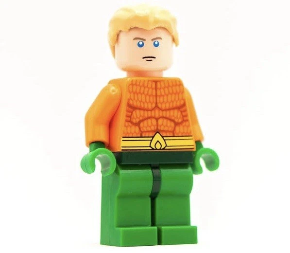 Minifigura personalizada de ladrillos Asap Aqua Man Foto 1 de 1