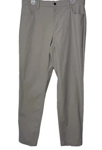 Fabletics The Don 5 Pocket Pant Classic Fit Sz 34x30 Color Between Gray & Beige - Picture 1 of 10