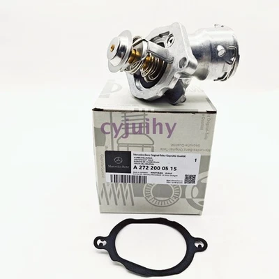 For 07-15 Mercedes-Benz GL450 G550 E550 S550 ML550 Engine Coolant Thermostat - Изображение 1 из 4