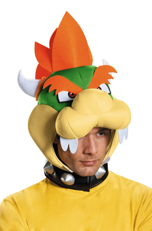 Nuevo tocado para adultos Super Mario Brothers Bowser Foto 1 de 1