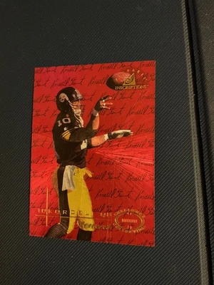 Tarjeta roja Kordell Stewart Pinnacle Inscriptions Challenge Collection 1997 Foto 1 de 2