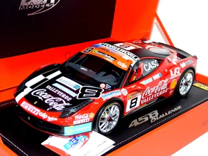FERRARI 458 ITALIA N 8 FERRARI CHALLENGE MONZA 2012 D.CASO BBR P1843 1:18 - Picture 1 of 5