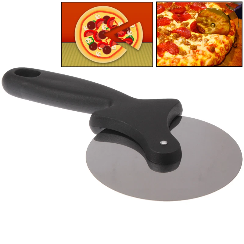 XL Pizzaroller Edelstahl Pizzaschneider Pizza-messer