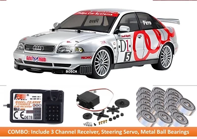 TAMIYA AUDI A4 QUATRO TOURING 47414 1/10 Electric R/C Car TT-01E TYPE-E $228 - Image 1 of 3