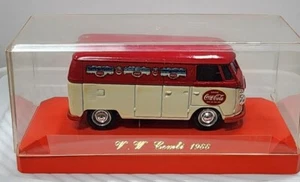 Solido Diecast 1966 VW Combi Van Coca-Cola 1:43 METAL in excellent condition - Picture 1 of 5
