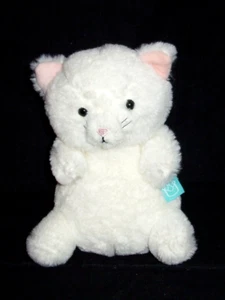 8" Manhattan Toy Petit Pomme Kitty Cat Cream Soft Plush Stuffed Animal - Picture 1 of 2