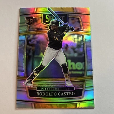 RODOLFO CASTRO - 2022 Select Baseball - Silver Prizm Concourse - Pirates - Image 1 of 2