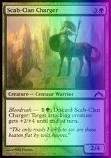 Magic the Gathering MTG Scab-Clan Charger (131) Gatecrash   LP FOIL
