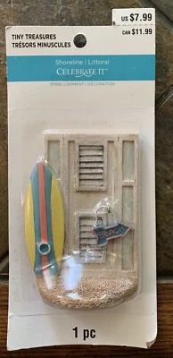 Новые миниатюры пляжной доски для серфинга Tiny Treasures Shoreline - Изображение 1 из 2