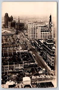 Cartolina RPPC La Strada di Nanchino S'hai Cina - Foto 1 di 2
