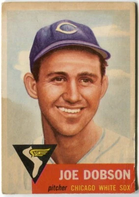 1953 Topps #5 Joe Dobson Chicago White Sox - Image 1 of 2