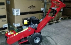 New Stump Grinder 15HP Gas Walk Behind 420cc 3600 RPM 12" Cutting Wheel Wood - Picture 1 of 7