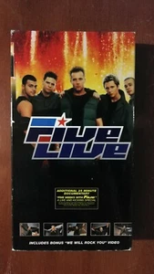 FIVE LIVE (VHS) - Foto 1 di 2
