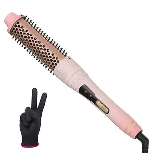 Thermal Brush 1.5 Inch Heated Round Brushes Ceramic Tourmaline Ionic Curling ... - Picture 1 of 7