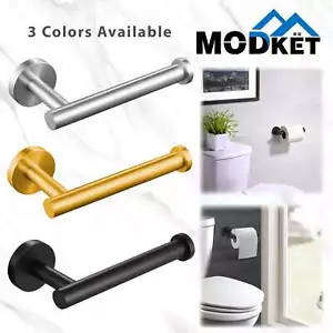 Modern Toilet Paper Holder 304 Stainless Steel Wall Mounted Bathroom Storage - Picture 1 of 8
