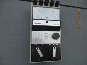 BBC Goerz Metrawatt VL-5A analgos Wattmeter - Bild 1 von 4