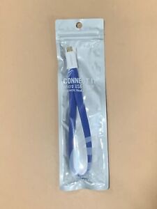 12-Inch Micro USB Cable USB-A Male to Micro USB Male, Blue, with Magnetic Ends