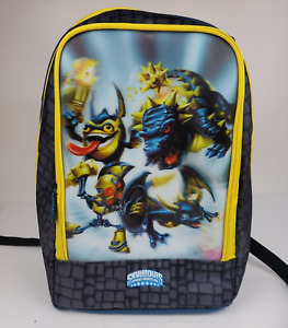 Skylanders Spyro's Adventure Backpack Book Bag School Bag - Figure Holder
