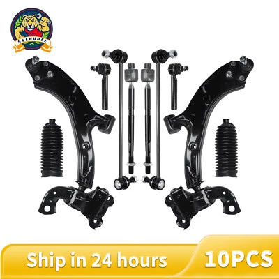 Front Lower Control Arm Tie Rod BOOT Ball Joint Sway Bar FOR 2007-2012 Acura RDX - Image 1 of 4