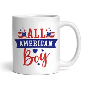 All American Boy - 4th of July Patriotic - Mug - Picture 1 of 4