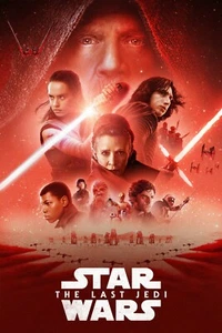 Star Wars The Last Jedi Metal Poster Leia Organa Kylo Ren 7x11 12x18 C4 - Picture 1 of 1