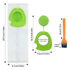 6Pcs With Cleaning Brush Vacuum Cleaner Dust Bag Set Fit For Gtech Pro Atf301