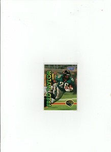 1999 Fred Taylor Starting Lineup Card Free Shipping (A-1272)