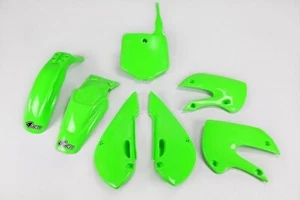 UFO Green Plastic Kit Kawasaki KX65 01-25 Front Rear Fender Shrouds # Plates - Picture 1 of 1