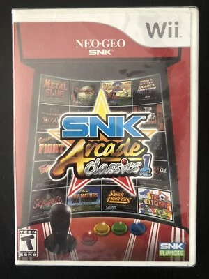 Brand New SEALED SNK Arcade Classics, Vol. 1 (Nintendo Wii, 2008) - Image 1 of 3