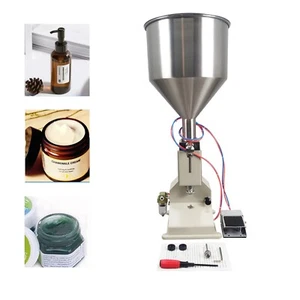 5~50ml Pneumatic Paste Liquid Filling Machine Auto Filling Equipment 110V 10L - Picture 1 of 17