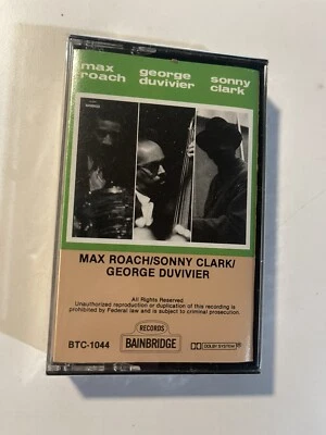 MAX ROACH/SONNY CLARK/GEORGE DUVIVIER NEW SEALED CASSETTE TAPE  Foto 1 de 3