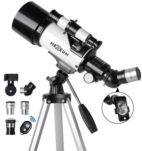 70500 White Telescope 70mm Aperture 500mm Focal Length for Kids and Adults - Picture 1 of 7