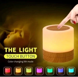 LED Night Light,Small Bedside Table Lamp for Kids,Touch Lamps Bedside, Remote... - Picture 1 of 6