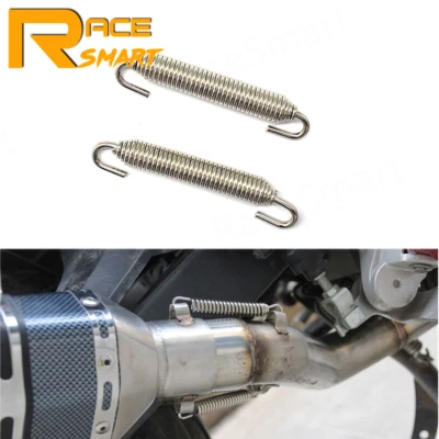 Muelles silenciadores de tubo de escape 2 piezas para BMW S1000R S1000RR S1000XR R1200GS R1250GS Foto 1 de 4