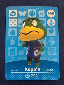 Carta amiibo Kapp'n Animal Crossing #005 - Foto 1 di 2