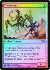 Triskelion FOIL Mirrodin HEAVILY PLD Artifact Rare MAGIC GATHERING CARD ABUGames