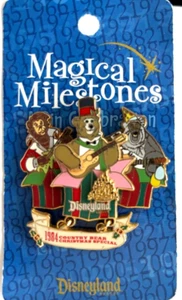 Disney Disneyland Magical Milestones Country Bear Jamboree Christmas Pin 2005 - Picture 1 of 1
