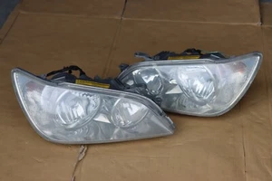 JDM Lexus Altezza IS300 SXE10 HID Xenon Headlights GENUINE Chrome housing LH RH - Picture 1 of 7