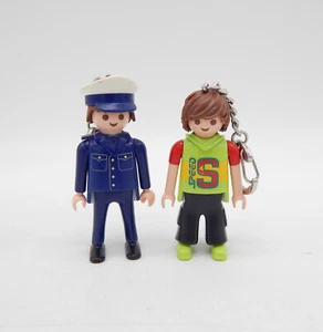 Playmobil Figuren Anhänger Polizist & Skater (Polizist am Kragen beschädit) - Bild 1 von 3