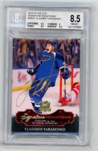 2013-14 The Cup Signature Renditions Vladimir Tarasenko Rookie Auto /35 BGS 8.5 - Picture 1 of 2