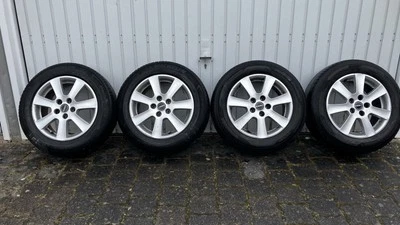 Alufelgen Borbet  KBA 45810 16 Zoll MitSommerreifen 205 60R16 Michelin /Hankook - Bild 1 von 4