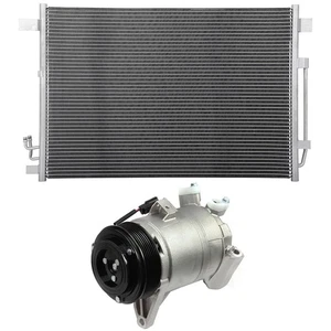 AC Condenser & Compressor Cooling Kit For 2011-2012 Nissan Quest 2013 2014 2015 - Foto 1 di 15