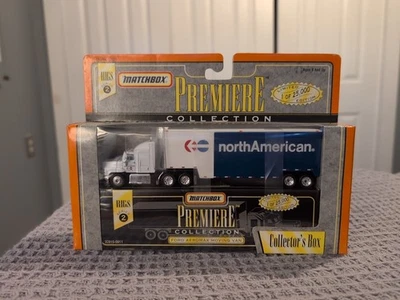 Matchbox 1997 Kenworth con remolque North American Premiere Collection Serie 2 Foto 1 de 3