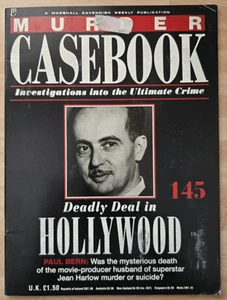 Murder Casebook Magazine #145 Deadly Deal in Hollywood Weekly Partworks - Picture 1 of 2