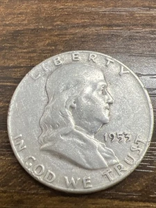 1953 Franklin Half Dollar Actual Coin Check Other Halves Out In Store - Picture 1 of 2