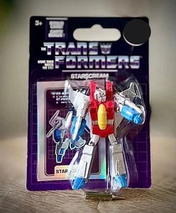 STARSCREAM Hasbro TRANSFORMERS Mattel Micro Collection Figurine Card SEALED - Picture 1 of 4