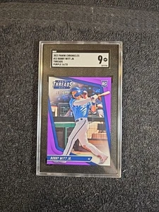 2022 BOBBY WITT JR (RC) *16/25* SGC 9 MT Panini Chronicles #13 Threads ~1BSC - Picture 1 of 6